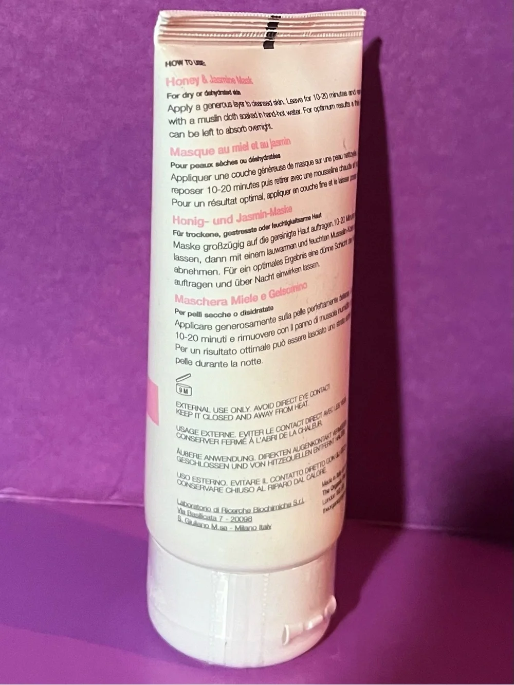 THE ORGANIC PHARMACY - Honey & Jasmine Mask
